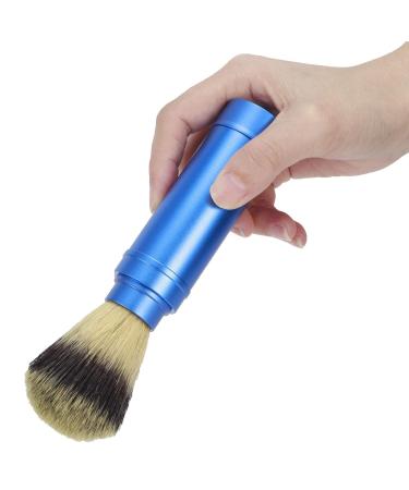 Razor Brush for Men - Portable Beard & Facial Cleaning Brush | Soft Skin-Friendly Ideal for Everyday & Travel Use - Buy Online on GoSupps.com