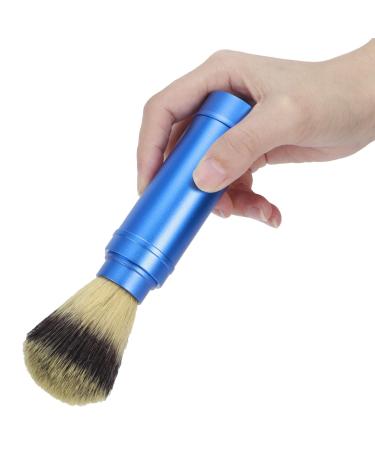 Alvinlite Handmade shaving brush for men - portable beard brush travel facial cleaning foaming razor brush foster tools