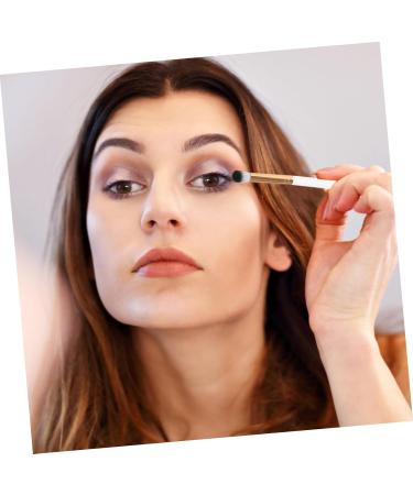 Healeved 10pcs Makeup Brush Makeup Eye Brush Eye for Makeup Concealer Brush White Wooden Handle - Buy Online on GoSupps.com