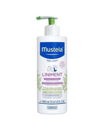 Mustela Baby Liniment Diaper Change Cleanser 13.52 fl oz (400 ml) - Buy Online on GoSupps.com