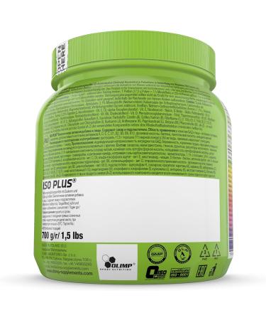 Olimp Iso Plus Powder (700g) - Cola Flavor | Premium Sports Drink for Hydration & Recovery | International Shipping Available - Buy Online on GoSupps.com