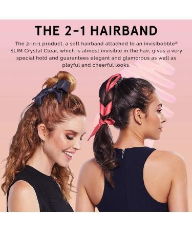 Invisibobble Wrapstar Hair Band Snake IT OFF | 2-in-1 Black Hair Tie for Girls & Women | No Knott Design from Munich - Buy Online on GoSupps.com