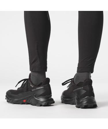 Salomon Alphacross 5 Gore-Tex Women's Trail Running Shoes | Strong Grip & Weather Protection | EU Size 41 1/3 | Black Ebony - Buy Online on GoSupps.com