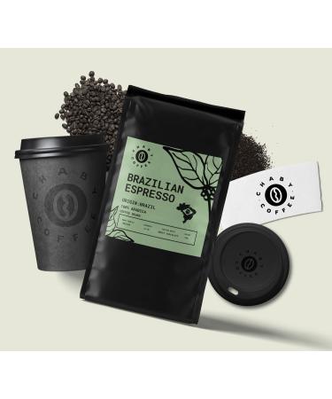 Chaby-Coffee 100% Arabica Medium Roast Coffee Beans Single Origin Brazilian Espresso Pack of 1 kg - Buy Online on GoSupps.com