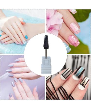 Nail Polishing Bit Nail Drill Bits 5 in 1 Nail Polishing Bit for Nail Drill Cone Shape Manicure Drill Bit for Gel Polish Nail Art Tool 2.35mm - Buy Online on GoSupps.com