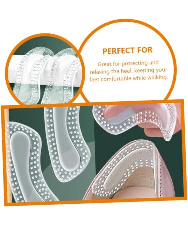 Comfortable Heel Cushions - 4 Pairs Wear-Resistant Heel Stickers & Liners for All-Day Comfort - Buy Online on GoSupps.com