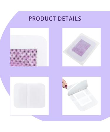SooGree 10PCS Natural Wormwood Vinegar Powder Foot Patch Foot Care Sleep Better (Purple-10PCS) - Buy Online on GoSupps.com