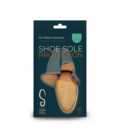 Transparent Sole Protector Anti Slip Shoe Grips to Help Cut Costs Due to Frequent Resoling Non Slip Shoe Pads for Men s & Women s Footwear Medium US 10-12 (EU 43-46) - Shoe Sole Protection Medium - US 10-12 (EU 43-46)