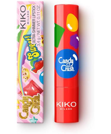 KIKO SpA KIKO Milano Candy Crush UltraShimmer Lipstick 02 Superglanzende Lipstick 02 Sweet Surprise - Buy Online on GoSupps.com