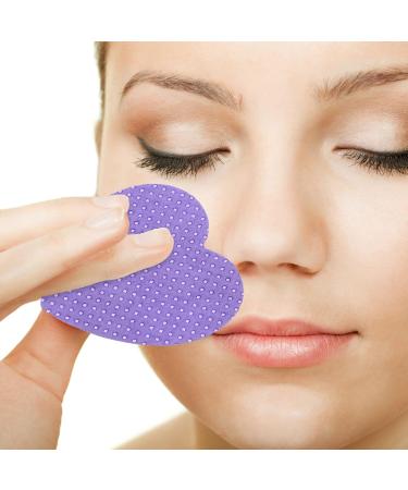 FOMIYES 200 Sheets Eyelash Cleaning Pads gel nail remover wipes nail polish removal pads glue wipes pads eyelash remover nails gel snail polish removers acrylic major travel cotton purple - Buy Online on GoSupps.com