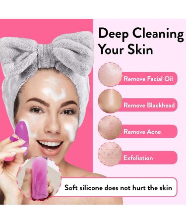 Pjordo Rose Foaming Facial Cleanser - Gentle Daily Face Wash for Deep Cleaning Pores, Calming Acne, and Hydrating All Skin Types - Women and Men - Buy Online on GoSupps.com
