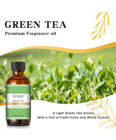 Mystic Green Tea Fragrance Oil 60ml - Aromatherapy Essential Oils for Diffusers and Candle Making - Buy Online on GoSupps.com