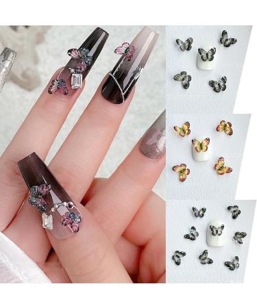 Butterfly Rhinestones Resin Stones Flat Back Rhinestones Diamonds For Supplies Jewelry Blue Big - Buy Online on GoSupps.com