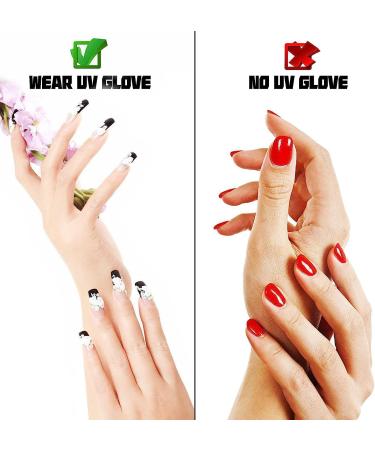 Jawpaw UV Gloves - UPF50+ Protection for Gel Nail Lamp Manicures - Buy Online on GoSupps.com