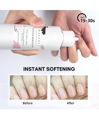 Makartt Cuticle Remover Liquid - Professional Nail Care Cuticle Softener 4.2 Fl.OZ for Manicure & Pedicure - Instant Cuticle Dissolver for Dry Cuticles - Buy Online on GoSupps.com