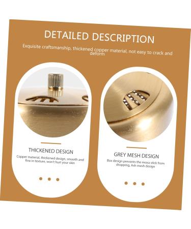 Healeved Moxibustion Box Device - Moxibustion Hose Tank & Copper Massage Tool for Optimal Healing | International Shipping - Buy Online on GoSupps.com