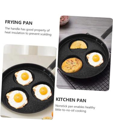 Milisten 2 Pcs Omelet Pan Induction Cooker Pan Mini Skillet Egg Frying Pan Breakfast Skillet Pan Heart Shaped Kitchenware Ceramic Bakeware Omelette Pan 3 Egg Burger Plate Multifunction Iron 39X22X3cmx2pcs Blackx2pcs - Buy Online on GoSupps.com