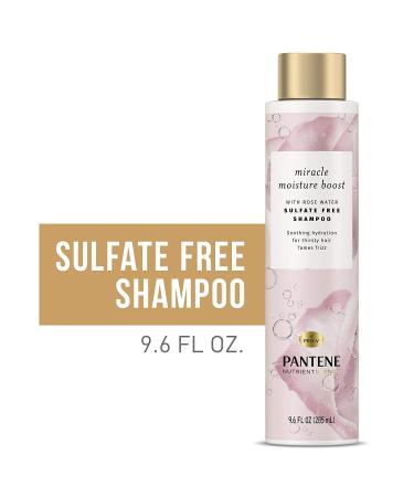 Pantene Pro-V Miracle Moisture Boost Sulfate-Free Shampoo with Rose Water - 9.6 fl oz - Buy Online on GoSupps.com