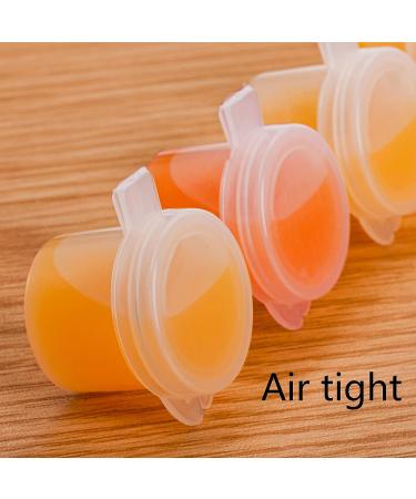 ZEAYEA 100 Strips 600 Pots Empty Paint Storage Cups with Lids - 5ml/0.17 oz Plastic Containers for Arts, Crafts, and Classroom Supplies - Buy Online on GoSupps.com