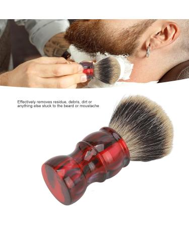 Ergonomic Synthetic Shaving Brush for Men - Portable & Easy to Clean Beard Brush for Home Barbershop - Buy Online on GoSupps.com