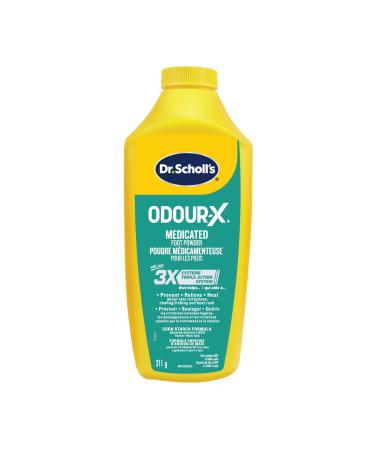 Dr. Scholl's Odour Destroyers Medicated Foot Powder 311 g Health Personal Care
