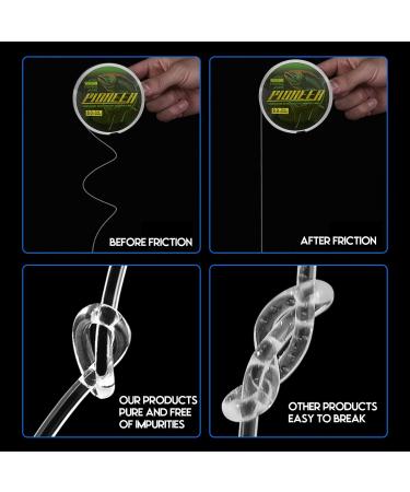 Buy Izhuoke Fishing Cord 0.45mm/100m - Strong Transparent Nylon Monofilament for Trout Pike & Carp | Multi-Purpose Hanging Cord - Buy Online on GoSupps.com