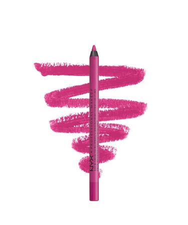 NYX Slide On Lip Pencil - Disco Rage Lip Liner (Hot Pink) 0.04 oz - Buy Online on GoSupps.com
