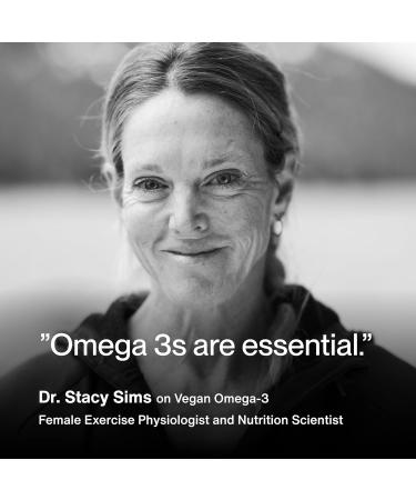 Momentous Vegan Omega-3 - Plant-Based EPA & DHA Supplement for Men & Women - Sourced from Algae Oil - Supports Heart, Joint, & Brain Health - NSF Certified for Sport - 1,000 mg - 30 Servings - Buy Online on GoSupps.com