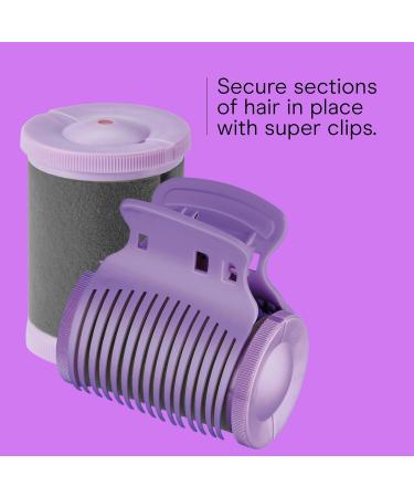 Conair Jumbo & Super Jumbo Ceramic Hot Rollers Set with Bonus Super Clips - 1.5 and 1.75 Rollers - Amazon Exclusive - Buy Online on GoSupps.com