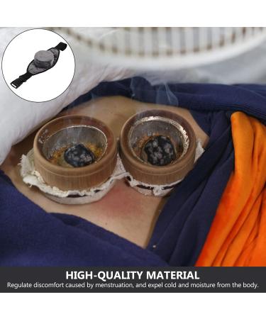 Premium Moxibustion Set - Moxa Fabric Bag Hand Roller Hip Belt & Holder for Effective Pain Relief | International Shipping - Buy Online on GoSupps.com