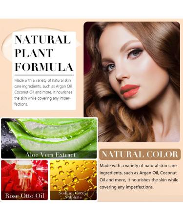 Mushroom Head Air Cushion CC Cream Moisturizing CC Cream Long-Lasting Matte Concealer Cream(Natural Color) - Buy Online on GoSupps.com