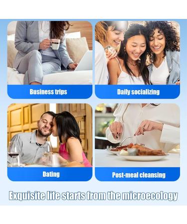 Mouthwash Sachets | 15 Sachets Oral Freshener | Long-Lasting Freshness Fruit Flavour For Daily Use In Bathroom And Hotel For Adults - Buy Online on GoSupps.com