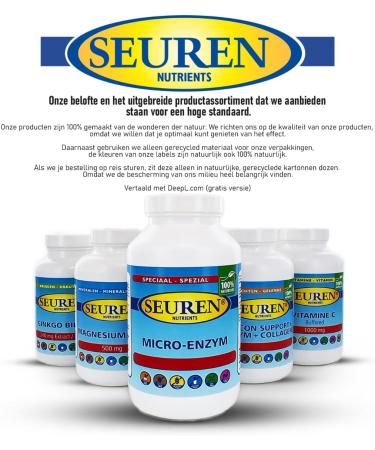 Seuren Nutrients Hawthorn 600 mg - 100 Capsules - Buy Online on GoSupps.com