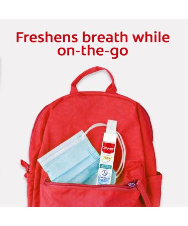 Colgate Total Mint Mouthwash Spray 1oz - 2 Pack - Buy Online on GoSupps.com