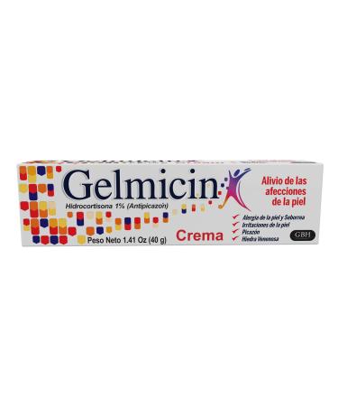 Gelmicin Cream 40g | Skin Allegies, Skin Itch, Skin Rashes, Poison Ivy.