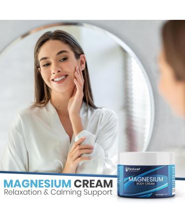 Magnesium Cream for Sleep Leg Cramps & Muscle Soreness Highly Concentrated & Deep Penetrating Topical Magnesium Chloride - Arnica Shea Butter & Lavender Oil Made in USA 4oz 4 Fl Oz (Pack of 1) - Buy Online on GoSupps.com