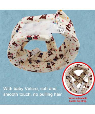 Hushui Baby Protective Helmet | Adjustable & Soft Toddler Head Protection Cap | Anti-Collision Safety Hat for Toddlers | International Shipping - Buy Online on GoSupps.com