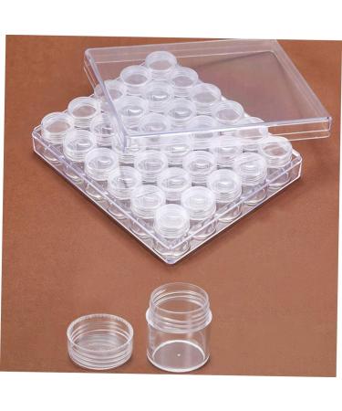FRCOLOR Nail Stuff Organizer 1 Set Storage Box Sequin Trim Diamond Decor Manicure Organizer Container Clear Container Small Item Organizer Container Clear Bottle Plastic Diamond Box Nail - Buy Online on GoSupps.com