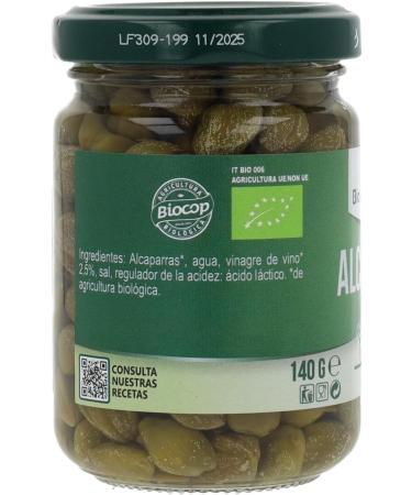 Organic Capers in vinegar 140g - Buy Online on GoSupps.com