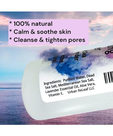 Urban ReLeaf Pore Shrinking Toner - 100% Natural Lavender & Dead Sea Salt for Smooth Tight Skin | Calm & Soothe Irritation | Shop Internationally - Buy Online on GoSupps.com