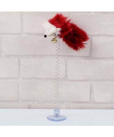 BestMall Cat Ball Feather Wand Toys With Strong Suction Cups Window Kitten Cute for Interactive Kitten Funny Teaser Wand Indoor Kitty Stick Toy Pet Activity Chaser Toy for Playing Training Exercise #5 - Buy Online on GoSupps.com