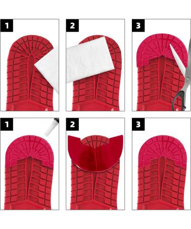 5 Pairs Sole Protector for Sneakers - Self-Adhesive Non-Slip Heel Repair Plates | Durable Shoe Grips for Men & Women - Buy Online on GoSupps.com