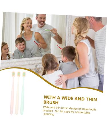 Eco-Friendly Minkissy 3ST Charcoal Soft Toothbrush - Recyclable Travel Brush Japanese Style Wide & Thin Head (1 Pack) - Buy Online on GoSupps.com