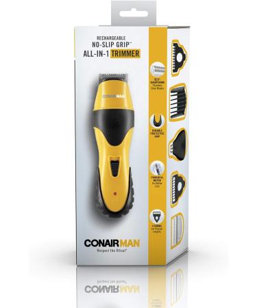 ConairMAN All-in-One Beard Trimmer & Grooming Kit for Men - Cordless Rechargeable 11-Piece Set for Face Nose & Ear Hair - International Shipping Available - Buy Online on GoSupps.com