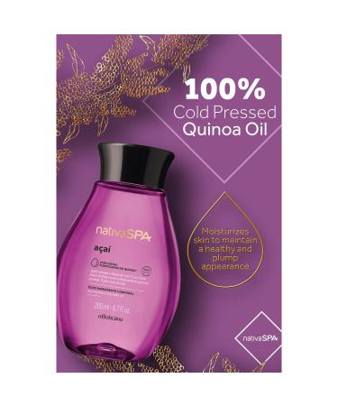 Nativa SPA by O Botic rio A a Body Oil - 6.8 Ounce Scented Moisturizer - Buy Online on GoSupps.com