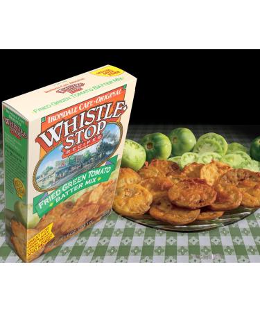 WhistleStop Cafe Fried Green Tomato Batter Mix - 9oz (Case of 3) | Original Recipes - Buy Online on GoSupps.com