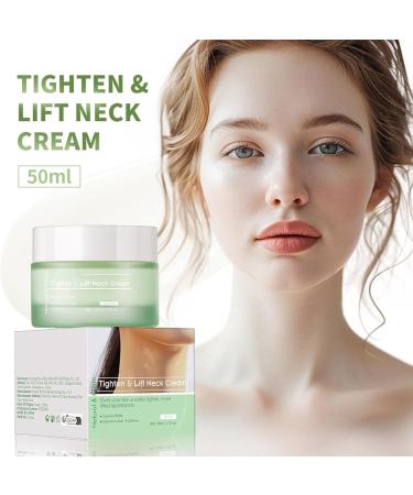 Neck Firming Cream - Tighten & Lift Neck Cream | Neck Cream for Wrinkles & Fine Lines | Smoothes Wrinkles Skin Tightening and Repair Cream | Anti-Aging Neck Cream for Tightening Sagging Skin (50ml) - Buy Online on GoSupps.com