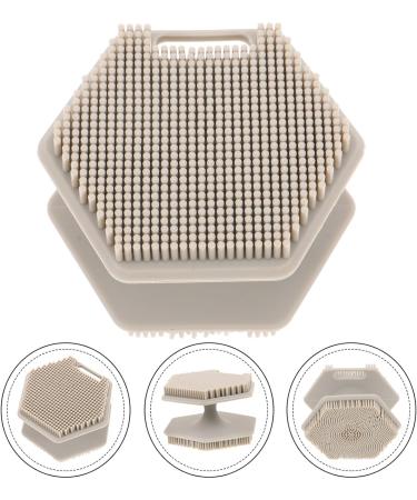 Beaupretty Silicone Face Scrubber Facial Cleansing Brush Double-Sided Face Scrubber Silicone Face Washing Brush for Cleansing - Buy Online on GoSupps.com