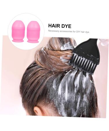 PartyKindom Gobelets M langeurs pour Teinture Capillaire 2 Pi ces Petit Format Plastique Rose pour Salon de Coiffure Professionnel Usage Coiffure et Coloration - Buy Online on GoSupps.com
