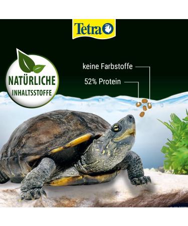 Tetra Reptomin Energy Turtle Feed - Premium Nutrient-Rich Feed with Krill & Shrimp 250ml Can - Balanced Nutrition for Healthy Turtles - Buy Online on GoSupps.com